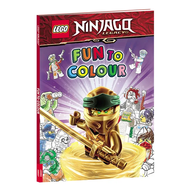 LEGO 9789030508106-1 Ninjago Legacy: Fun to Colour