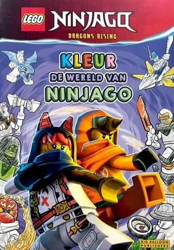 LEGO 9789047885092-1 Ninjago: Dragons Rising: Kleur de Wereld van Ninjago