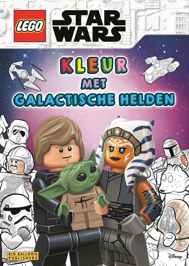 LEGO 9789047885108-1 Star Wars: Kleur met Galactische Helden