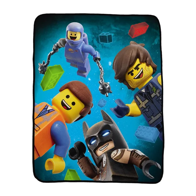 LEGO A3642C-1 The LEGO Movie 2 Emmet and Batman Throw