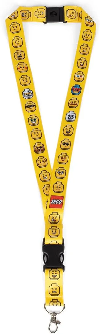LEGO AC0574500M-1 Minifigure Heads Lanyard