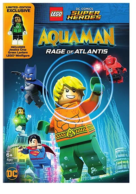 LEGO AQUAMANDVD-1 DC Comics Super Heroes: Aquaman: Rage of Atlantis