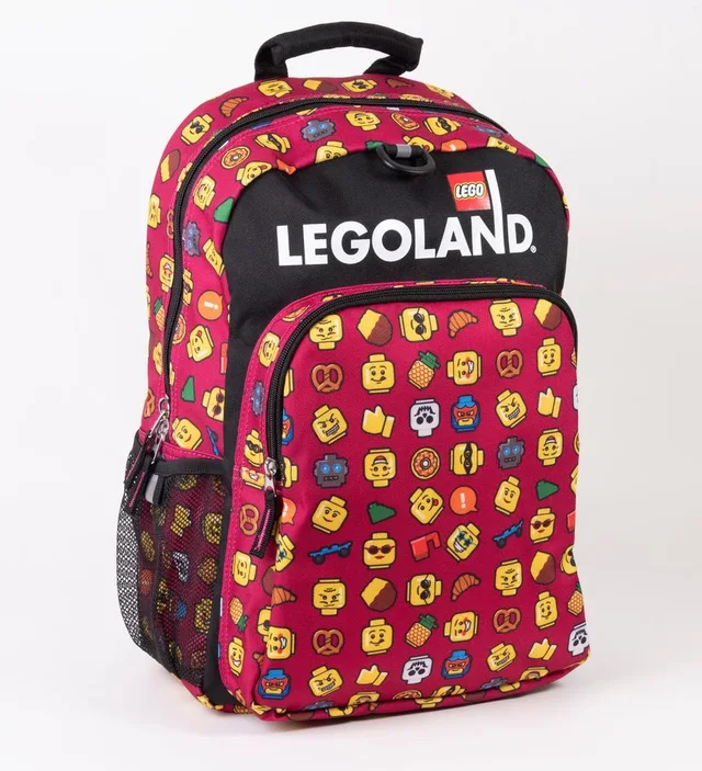 LEGO BACKPACK-3 Minifigure Emoji Backpack (Pink)