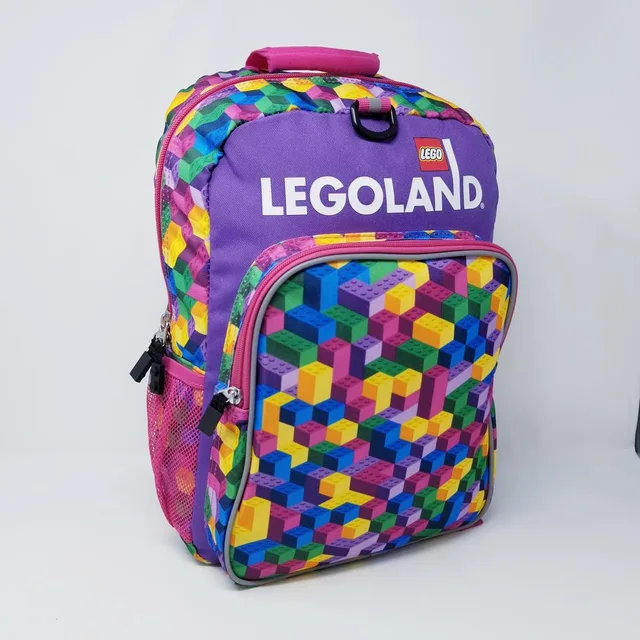 LEGO BACKPACK-7 LEGOLAND Purple Brick Maze Backpack
