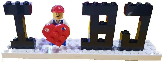 LEGO BEIJINGSTANDEE-1 I ❤️ Beijing Standee