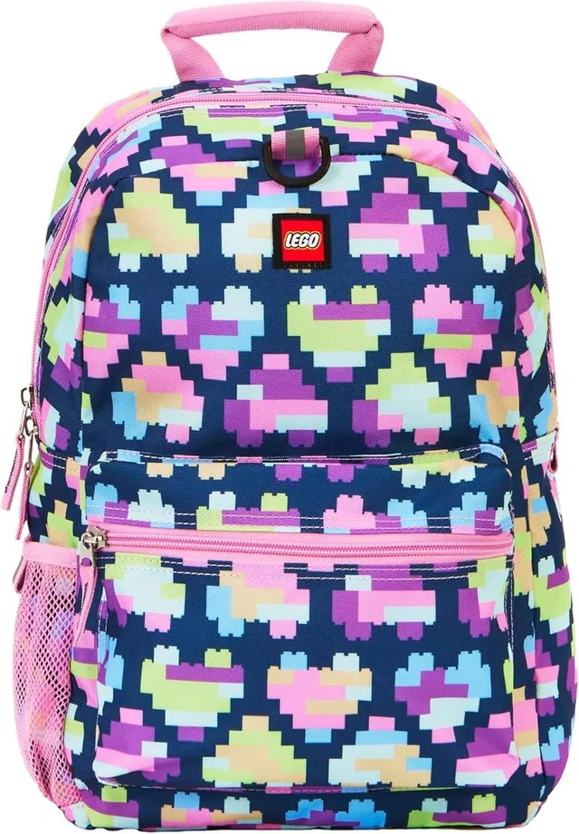 LEGO BP0462700-1 Neon Bricks Hearts Backpack