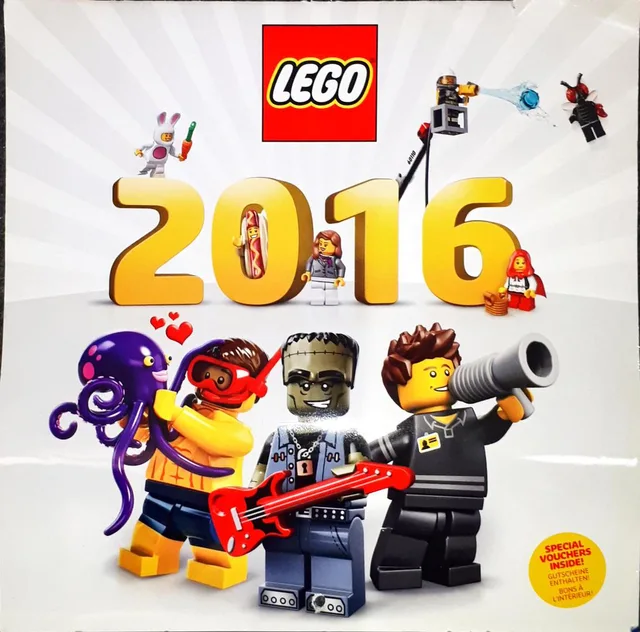 LEGO CALENDAR-1 2016 Wall Calendar (Europe)