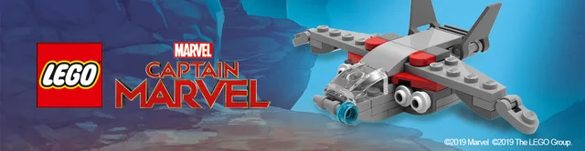 LEGO CAPTAINMARVEL-1 Mini Captain Marvel Ship
