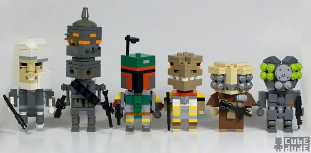 LEGO CELEBV-1 Fan Celebration V - CubeDude - The Bounty Hunter Edition