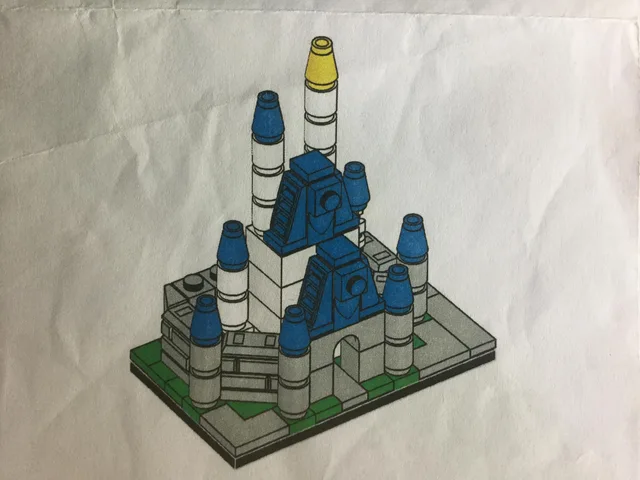 LEGO CINDERELLASCASTLE-1 Cinderella's Castle