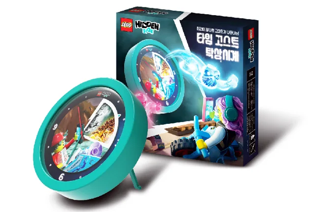 LEGO CLOCK-1 Hidden Side Ghost Table Clock