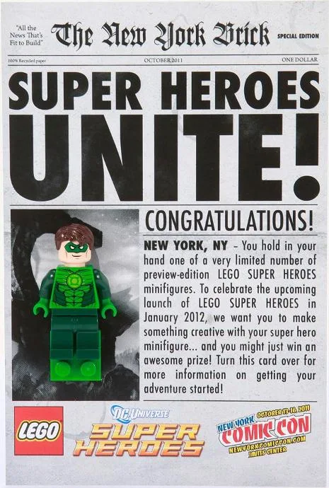 LEGO COMCON016-1 Green Lantern (New York Comic-Con Version)
