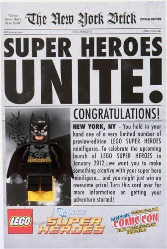 LEGO COMCON018-1 Super Heroes Unite - Batman - New York Comic-Con 2011 Exclusive
