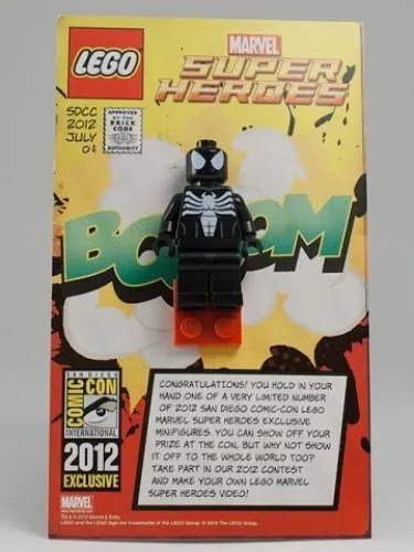 LEGO COMCON023-1 Spider-Man in Black Venom Symbiote Costume