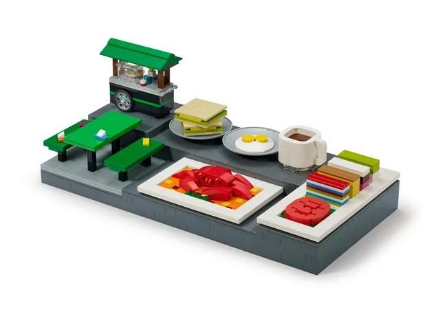 LEGO COWS6-1 Singapore: Display Base