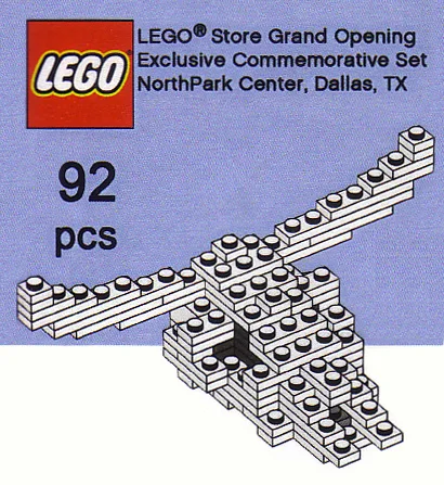LEGO DALLAS-1 LEGO Store Grand Opening Exclusive Set, NorthPark Center, Dallas, TX