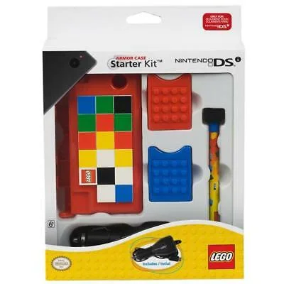 LEGO DSIARMORCASERED-1 Armor Case Kit for Nintendo DSi - Classic Red