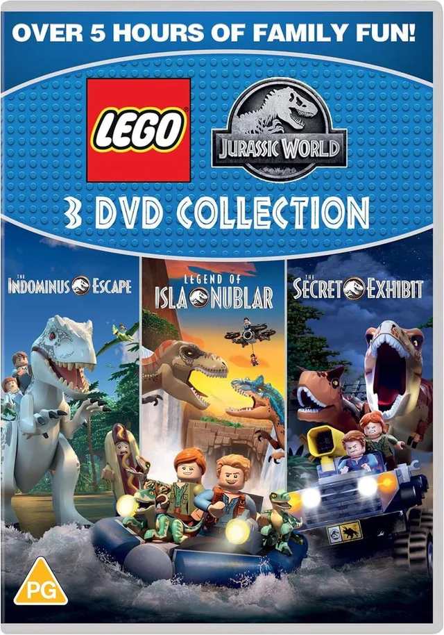 LEGO DVD-6 Jurassic World: 3 DVD Collection (DVD)