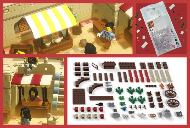 LEGO EG00016-1 Desert Market Stall