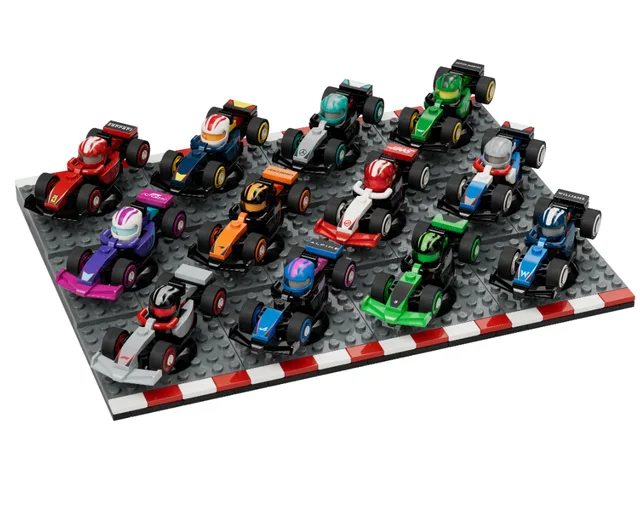 LEGO EG00157-1 Display Podium for F1 Collectible Race Cars