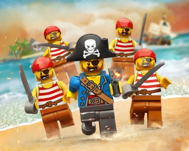 LEGO EG00163-1 5 x Pirates Bundle