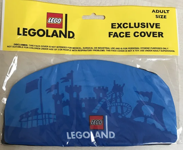 LEGO FACEMASK-1 LEGOLAND Face Cover (Blue)