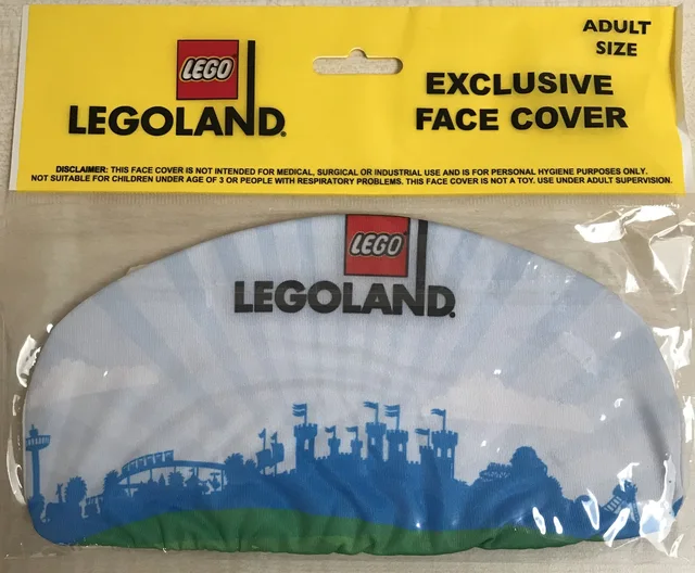 LEGO FACEMASK-2 LEGOLAND Face Cover (LEGOLAND Skyline)