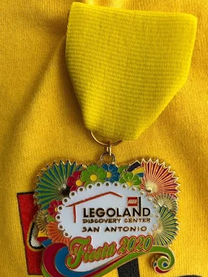 LEGO FIESTA2020-1 LEGOLAND Discovery Center San Antonio Fiesta 2020 Medal