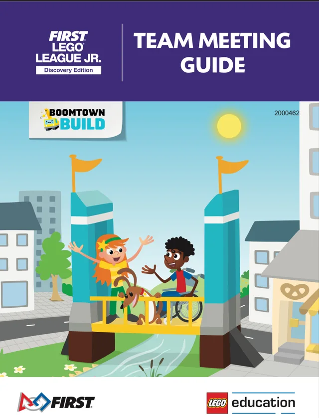 LEGO FLL2019-4 BOOMTOWN BUILD Team Meeting Guide (FLL Jr. Discovery Edition)