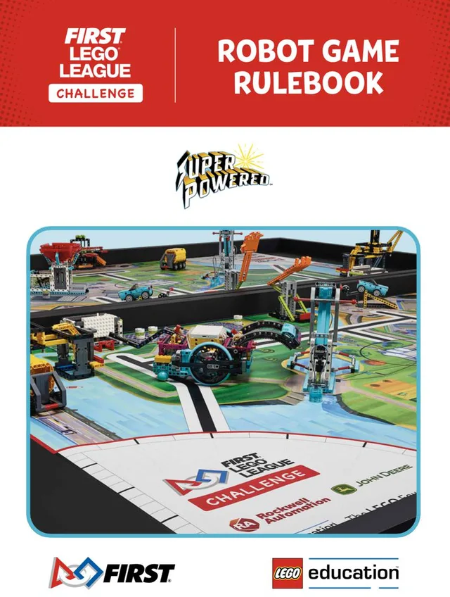 LEGO FLL2022-10 SUPERPOWERED Robot Game Rulebook (FLL Challenge)