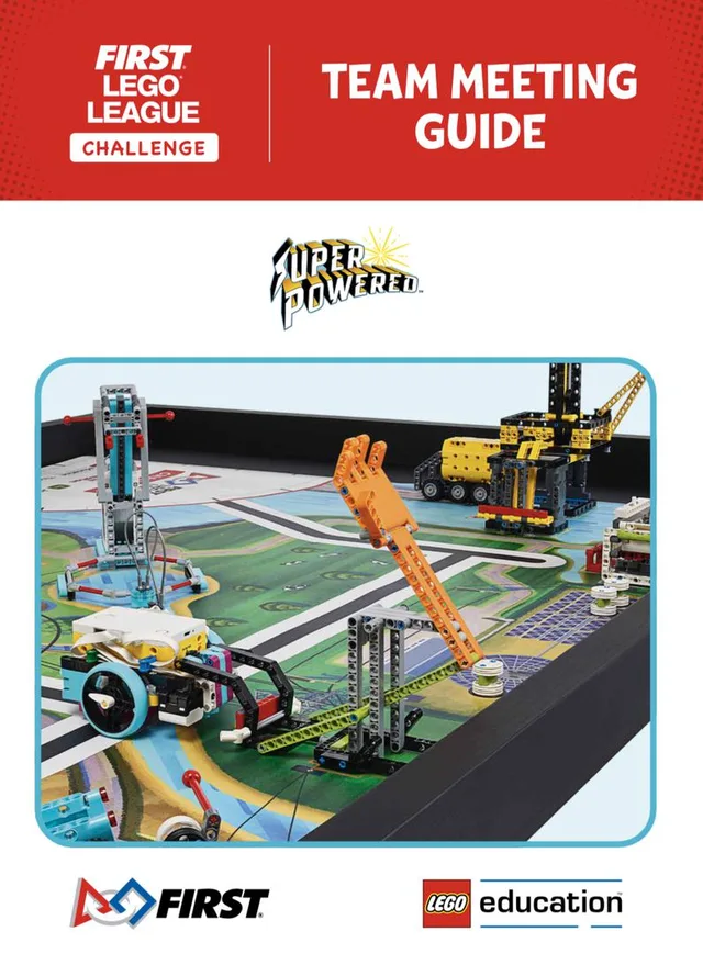 LEGO FLL2022-2 SUPERPOWERED Team Meeting Guide (FLL Challenge)