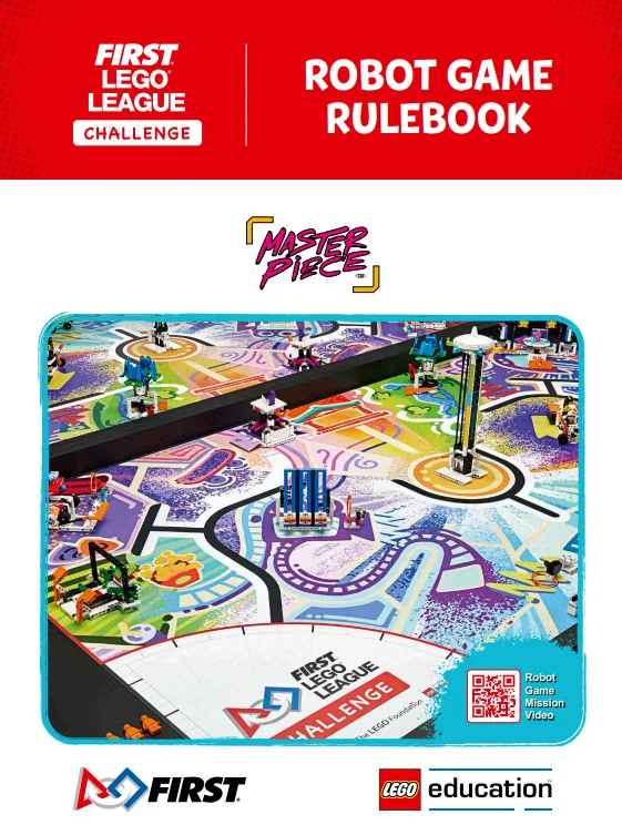 LEGO FLL2023-3 MASTERPIECE Robot Game Rulebook (FLL Challenge)