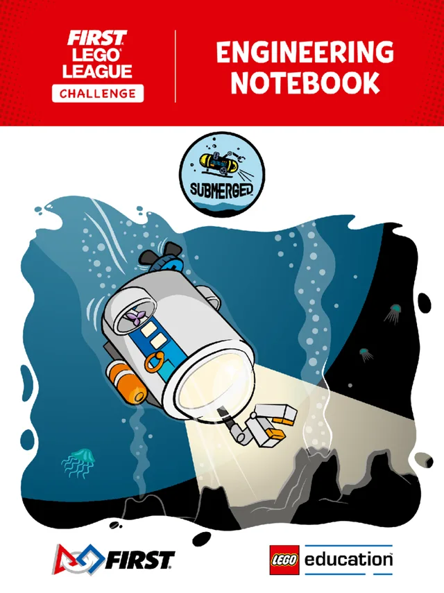 LEGO FLL2024-5 SUBMERGED Engineering Notebook (FLL Challenge)