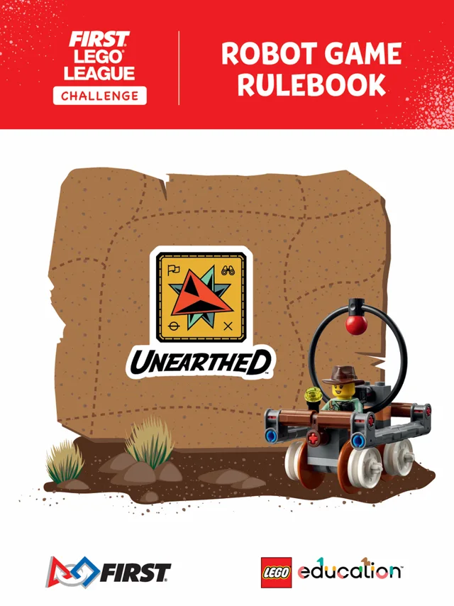 LEGO FLL2025-3 UNEARTHED Robot Game Rulebook (FLL Challenge)