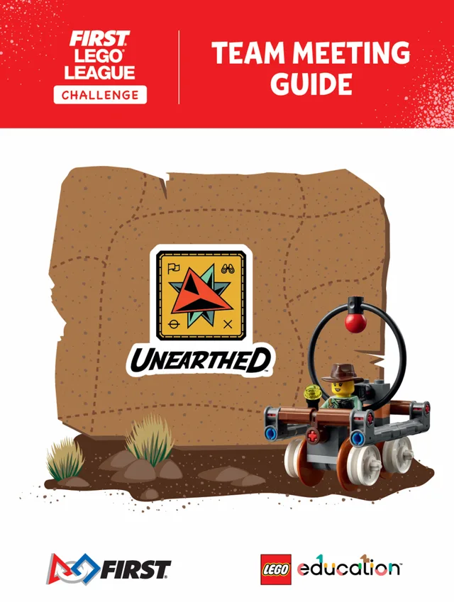 LEGO FLL2025-4 UNEARTHED Team Meeting Guide (FLL Challenge)