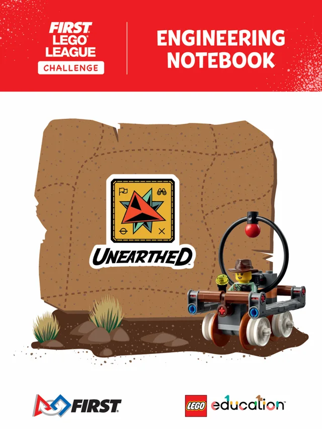 LEGO FLL2025-5 UNEARTHED Engineering Notebook (FLL Challenge)