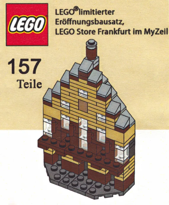 LEGO FRANKFURT-1 LEGO Store Grand Opening Exclusive Set, MyZeil, Frankfurt, Germany