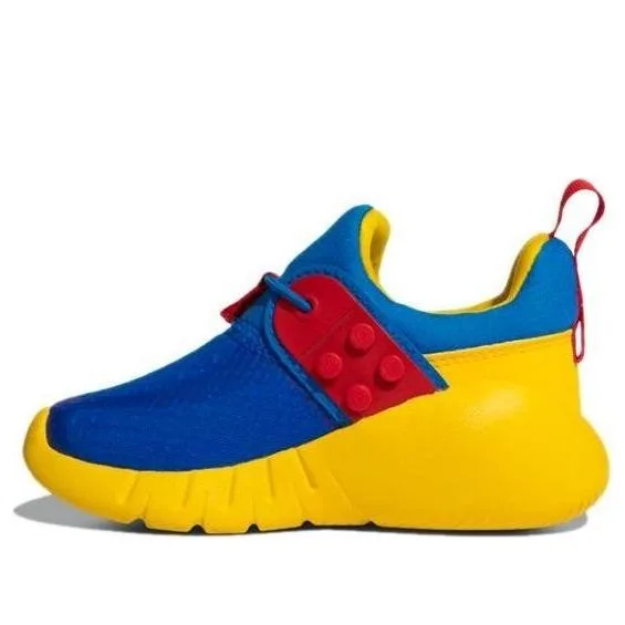 LEGO FX9563-1 adidas RapidaZen J x LEGO (Shock Blue Equipment Yellow) - Infant Shoes