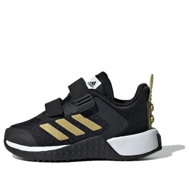 LEGO FY8442-1 adidas Sport x LEGO (Black Gold Metallic) - Infant Shoes