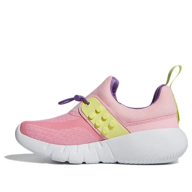 LEGO FZ0396-1 adidas RapidaZen J x LEGO (Light Pink Semi Frozen Yellow) - Kids' Shoes
