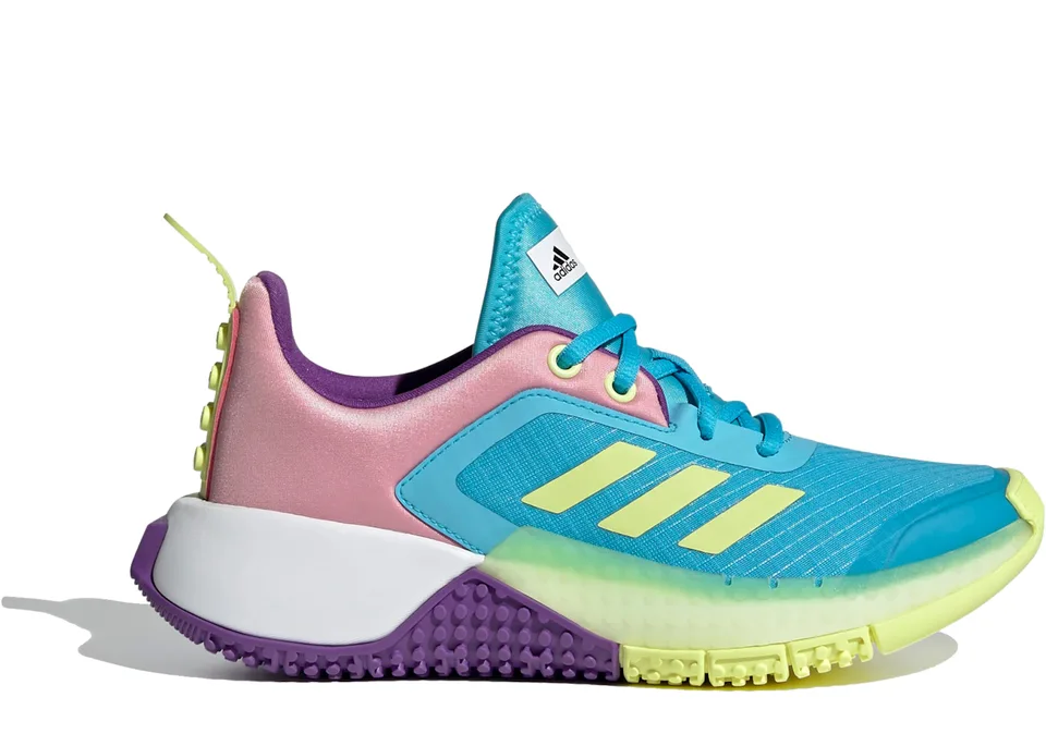LEGO FZ0401-1 adidas Sport x LEGO (Bright Cyan) - Big Kids' Shoes