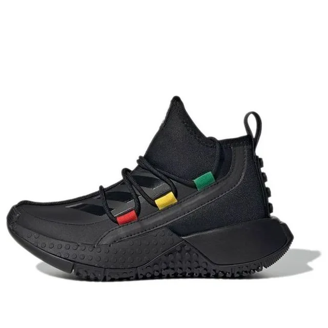 LEGO FZ5504-1 adidas Sport Mid x LEGO (Black Blue Yellow) - Kids' Shoes