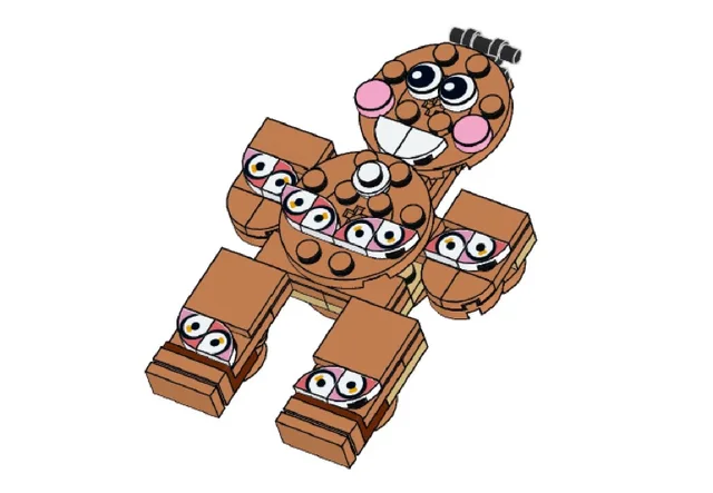 LEGO GINGERORNAMENT-1 Gingerbread Man Ornament