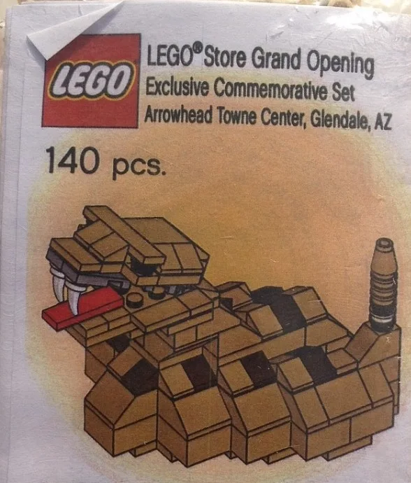 LEGO GLENDALE-1 LEGO Store Grand Opening Exclusive Commemorative Set, Arrowhead Towne Center, Glendale, AZ
