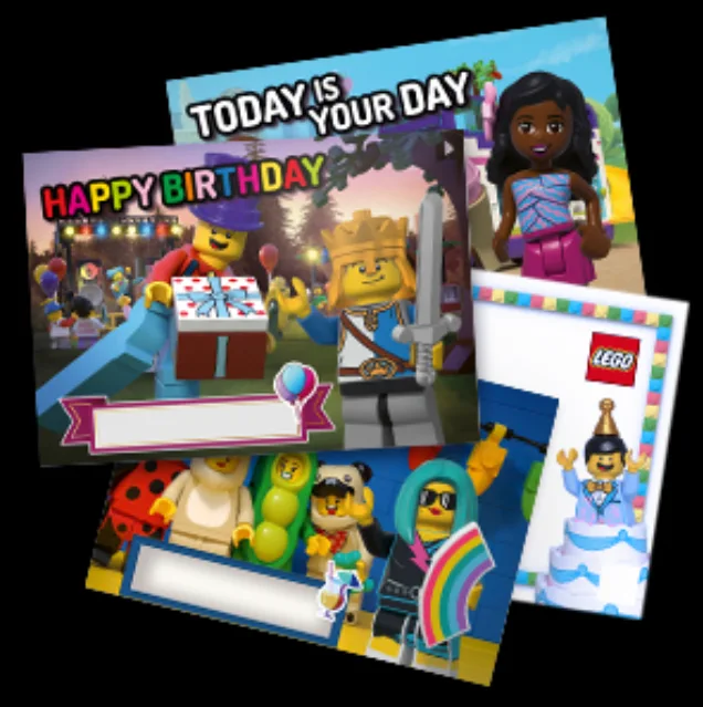LEGO GREETINGCARD-1 Personalised Greeting Card