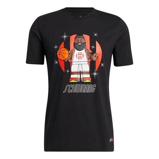 LEGO GU2714-1 adidas x LEGO Harden Black Tee