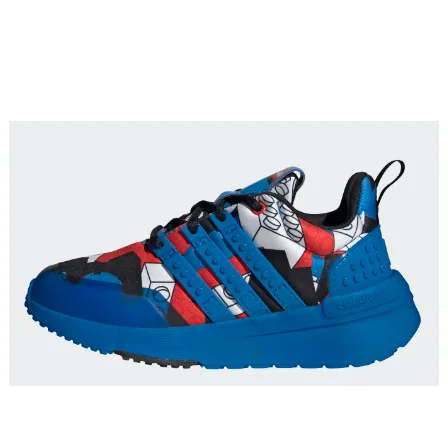 LEGO GW0921-1 adidas Racer TR x LEGO (White Shock Blue) - Kids' Shoes