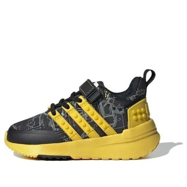 LEGO GW1875-1 adidas Racer TR x LEGO (Black Equipment Yellow) - Infant Shoes