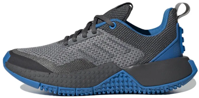 LEGO GW3973-1 adidas Sport Pro J x LEGO (Grey Shock Blue) - Kids' Shoes