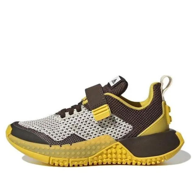 LEGO GW3978-1 adidas Sport Pro K x LEGO (White Brown Yellow) - Kids' Shoes